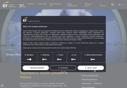 ERNST & YOUNG Sp. z o.o. ACADEMY OF BUSINESS Sp. k.