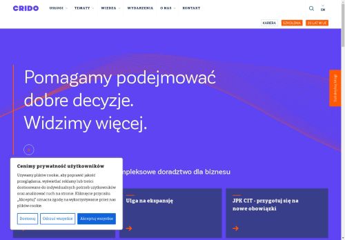 CRIDO DORADZTWO A. PUNCEWICZ SPÓŁKA JAWNA